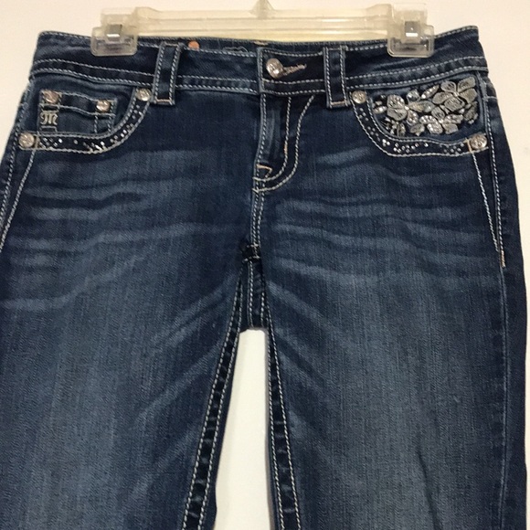 MISS ME Cuffed Skinny Jeans size 27 - Picture 7 of 14